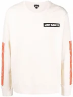 Bluzy męskie - JUST CAVALLI ORYGINALNA BLUZA MĘSKA ROZMIAR XL - miniaturka - grafika 1