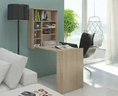 Biurka dla dzieci - Biurko składane wiszące ścienne Hide sonoma jasna - miniaturka - grafika 1