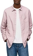 Koszule męskie - Pepe Jeans Męska koszula Parker, jasnoróżowa, L, Różowy wybielacz, L - miniaturka - grafika 1