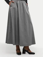 Spódnice - Kaffe Spódnica trapezowa Evi 10552315 Szary Regular Fit - miniaturka - grafika 1