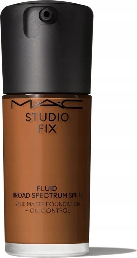 MAC MAC, Studio Fix Fluid, Matte Finish, Liquid Foundation, C55, SPF 15, 30 ml For Women