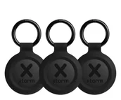 Lokalizatory GPS - Xtorm Lokalizator Apple iOS & Android Zestaw 3szt. czarny - miniaturka - grafika 1
