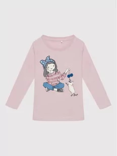 Name it Bluzka 13198273 Fioletowy Regular Fit - Bluzy dla chłopców - miniaturka - grafika 1