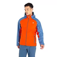 Kurtki męskie - Dare2b Męska kurtka Attain II, spalony łosoś / Stellar Blue/Orion szary, L - miniaturka - grafika 1