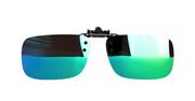 Okulary przeciwsłoneczne - Nakładka Przeciwsłoneczna SunStyle 85% Mirror Zielona Mała - miniaturka - grafika 1