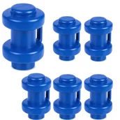 Akcesoria do trampolin - Grzybki Na Słupki Trampoliny Do Siatki Niebieskie 6Szt. - miniaturka - grafika 1