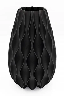 Nowoczesny wazon na suche kwiaty / LEGO - czarny matowy, nietłukący 20cm - Wazony i flakony Nowoczesny wazon na suche kwiaty / LEGO - czarny matowy, nietłukący 20cm - Wazony i flakony - miniaturka - grafika 1