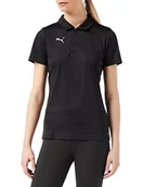 Koszulki męskie - Puma Koszulka damska Teamliga Sideline Polo W Black White S 657408 - miniaturka - grafika 1