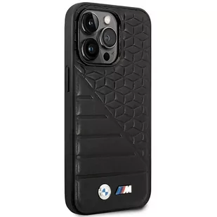 Etui na telefon BMW BMHCP14L22PMGK do Apple iPhone 14 Pro 6,1" czarny/black Bi Pattern - Etui i futerały do telefonów - miniaturka - grafika 4