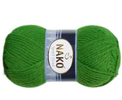 Pasmanteria - włóczka SPORT WOOL kolor: 6574 / trawiasty zielony - miniaturka - grafika 1