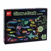 Puzzle - Apli Puzzle świecące w ciemności ocean 104 el Kids - miniaturka - grafika 1