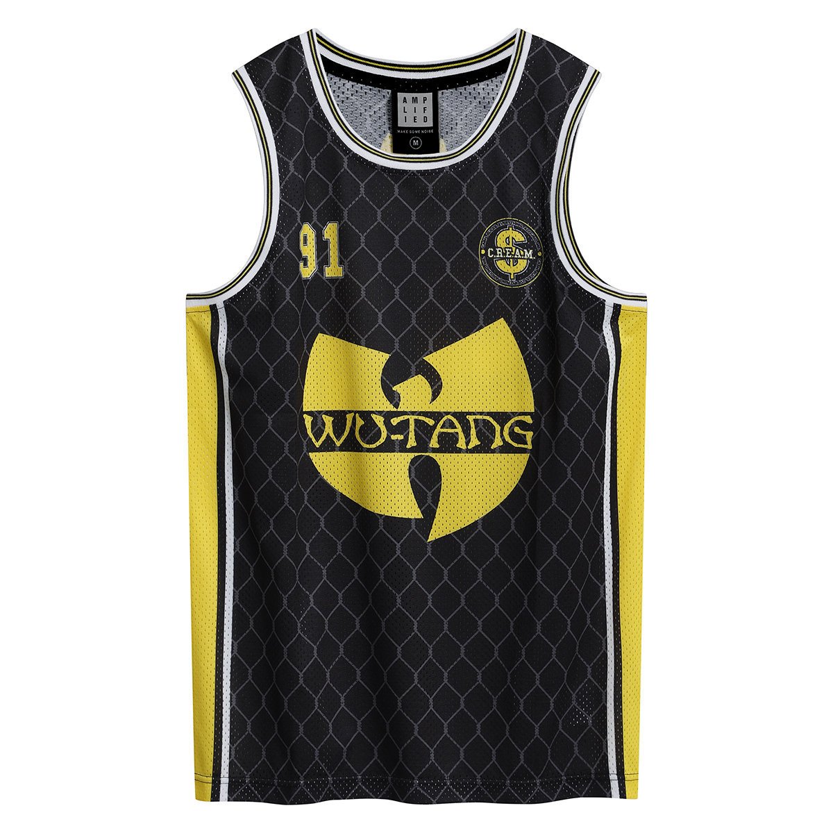 Koszulka Bez Rękawów Amplified Wu Tang Clan Cream Basketball Vest-XXL