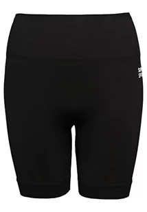 Superdry Spodenki sportowe rajstopy damskie, Czarny, L - Rajstopy - miniaturka - grafika 1