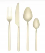 Sztućce dla dzieci - Sztućce od Blomus Stella - Cutlery dla 4 osób złoty - satynowy - miniaturka - grafika 1