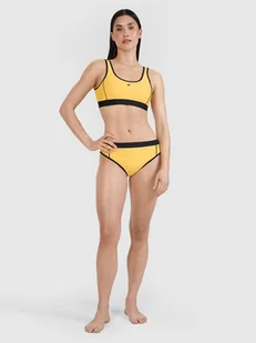 4F Dół od bikini damski 4FWSS25UBKBF078-71S Żółty Roz. L - Stroje kąpielowe - miniaturka - grafika 1