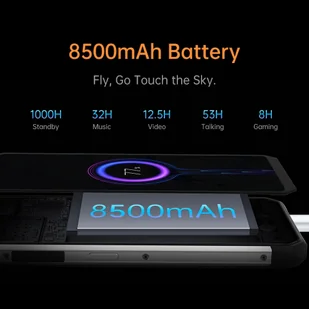 OUKITEl WP27 Rugged 12GB/256GB Szary - Telefony komórkowe - miniaturka - grafika 4