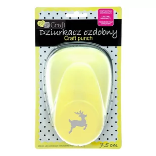 Dziurkacz Ozdobny 7,5 Cm Renifer Dalprint - Dziurkacze - miniaturka - grafika 1