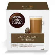 Kawa w kapsułkach i saszetkach - Nescafe Kapsułki do espresso Dolce Gusto Café au Lait Intenso - miniaturka - grafika 1