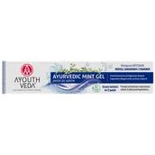 Pasty do zębów - Ayouthveda Ayurvedic Mint Gel, żelowa pasta do zębów z mentolem, kardamonem i cynamonem, 100 g - miniaturka - grafika 1