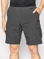 Spodnie sportowe męskie - Jack Wolfskin Szorty sportowe Canyon Cargo 1504201 Szary Regular Fit - miniaturka - grafika 1