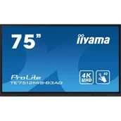 Monitory reklamowe i wyświetlacze - Monitor IIYAMA ProLite TE7512MIS-B3AG 75" 3840x2160px IPS  - miniaturka - grafika 1