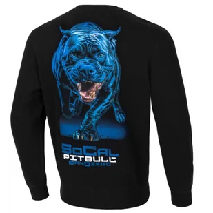 Pit Bull Bluza Bez Kaptura In Blue Crewneck Black - Bluzy sportowe męskie - miniaturka - grafika 1