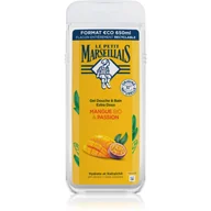 Kosmetyki do kąpieli - Le Petit Marseillais Extra Gentle Shower Gel Organic Mango & Passion Żel pod prysznic 650 ml - miniaturka - grafika 1