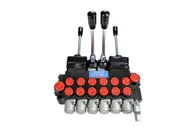 Akcesoria do hydrauliki siłowej - Rozdzielacz hydrauliczny Presko 6-sekcyjny z joystickami - miniaturka - grafika 1