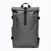 Plecaki - Plecak miejski Rains Rolltop Rucksack Large 23 l grey WYSYŁKA W 24H 30 DNI NA ZWROT - miniaturka - grafika 1