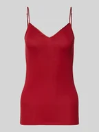 Bielizna nocna - Podkoszulka na cienkich ramiączkach model ‘SEAML’ - miniaturka - grafika 1