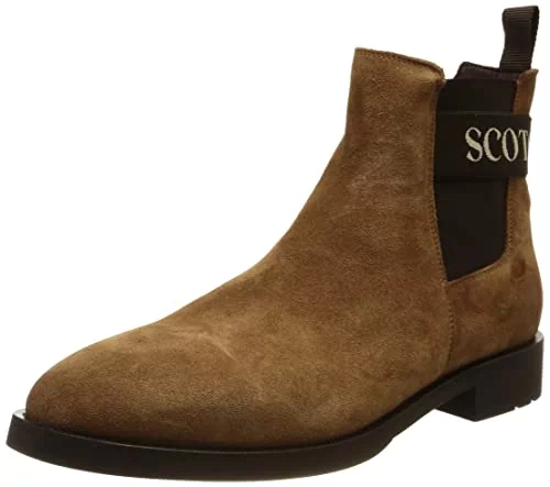 SCOTCH & SODA FOOTWEAR Męskie buty PICARO Chelsea, koniak, 43 EU - Ceny i  opinie na Skapiec.pl