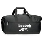 Torby podróżne - Reebok Torba podróżna Ashland czarna 45x22x22 cm Poliester by Joumma Bags - miniaturka - grafika 1