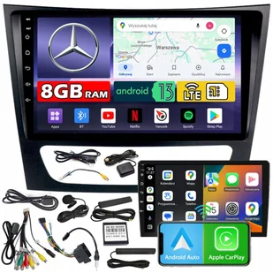 Radio samochodowe NCS ZQ9 MERCEDES-BENZ W211 2002-2009 Android 8GB LTE - Radia samochodowe - miniaturka - grafika 1