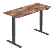 Biurka - Elektryczne biurko Spacetronik Moris 120BR 140x60 - miniaturka - grafika 1