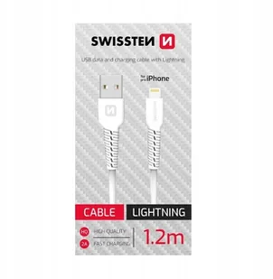 Swissten Data Cable USB / Lightning 1.2m - Kable USB - miniaturka - grafika 1