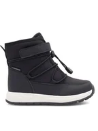 Buty dla dziewczynek - Nelli Blu Śniegowce XT-L4058(III)DZ Czarny - miniaturka - grafika 1