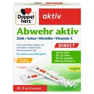 Przeziębienie i grypa - Doppelherz® aktiv Odporność Direct, 20 saszetek - miniaturka - grafika 1