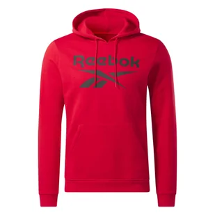 Bluza na co dzień męska REEBOK ciepła z kapturem - Bluzy sportowe męskie - miniaturka - grafika 1
