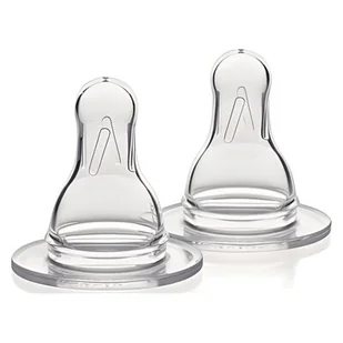 Medela Smoczek Średni Przepływ M 4-6 Ms 2 Szt. - Smoczki do butelek - miniaturka - grafika 1