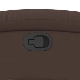 Podnoszony fotel rozkładany, brązowy, obity sztuczną skórą - Fotele Podnoszony fotel rozkładany, brązowy, obity sztuczną skórą - Fotele - miniaturka - grafika 12