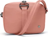 Torebki damskie - Torebka damska antykradzieżowa Pacsafe Citysafe CX  Square Crossbody 2,4L Pink - miniaturka - grafika 1