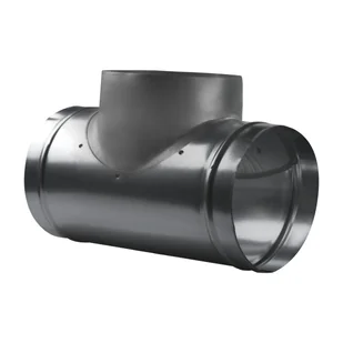 Rozgałęźnik w kształcie litery 125mm T VENTS 5907660877469 - Rekuperatory i centrale - miniaturka - grafika 1