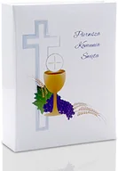 Pamiątka Pierwszej Komunii Świętej - Album wsuwany Lotmar Komunia Fioletowy (128 zdjęć 10x15) - miniaturka - grafika 1