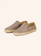 Espadryle damskie - Brunello Cucinelli Espadryle beige - miniaturka - grafika 1