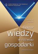 E-booki - biznes i ekonomia - Sektor wiedzy w rozwoju gospodarki Leszek Jerzy Jasiński - miniaturka - grafika 1