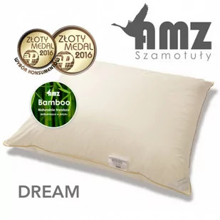 Poduszka DREAM PUCH GĘSI 90% TRZYKOMOROWA AMZ 70x80 - Poduszki - miniaturka - grafika 1