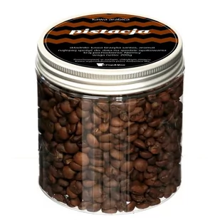 Kawa aromatyzowana o smaku PISTACJI ziarnista 200g ARABICA Cup&You PREMIUM - Cappuccino i kawy smakowe - miniaturka - grafika 1