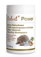 Pielęgnacja i higiena gryzoni - DOLFOS Dolvit Power 100g - karma ratunkowa gryzonie, jeże, gady wszystkożerne - miniaturka - grafika 1