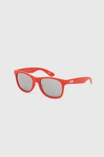Okulary przeciwsłoneczne - Vans okulary przeciwsłoneczne męskie kolor czerwony - grafika 1