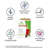 Przeziębienie i grypa - USP ZDROWIE SP. Z O.O USP ZDROWIE SP Z O.O Naturell Immuno HOT 2 x 10 saszetek - miniaturka - grafika 1